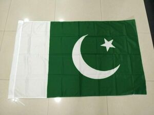 パキスタン国旗 大型フラッグ 4号 150cmX90cm 未使用