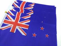 ニュージーランド国旗 ミニフラッグ 10点セット 8号 棒付き_画像5