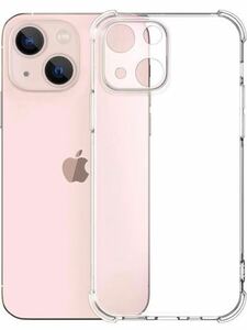 b-426 ONES iPhone14 Plus 一体型レンズ保護 ケース 全透明 米軍MIL規格 超耐衝撃 エアバッグ 『 画面 レンズ保護、滑り止め 』