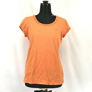 RALPH LAUREN★半袖Tシャツ【Women's size-XL/オレンジ/Orange】Tops/Shirts◆BH226