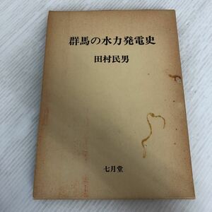 H-ш/ 群馬の水力発電史 著/田村民男 1979年発行 七月堂 市史