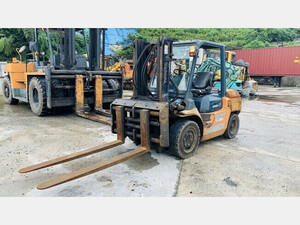 forklift Toyota 02-7FD35 2007 10,284h 積載3.5ｔ　最大揚高3.0Ｍ　ディーゼルvehicle　AT