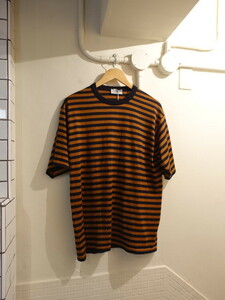 ジョンスメドレー　JOHN SMEDLEY 　半袖　ニット　ボーダー　未使用　サイズL　正規品