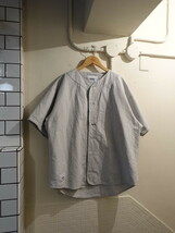 WTAPS ベースボール　シャツ　211TQDT-SHM06　WTAPS LEAGUE SS OXFORD_画像1