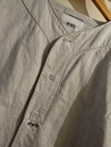 WTAPS ベースボール　シャツ　211TQDT-SHM06　WTAPS LEAGUE SS OXFORD_画像2