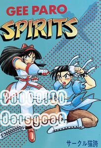 《90年代!レア!!》サムライスピリッツ ストリートファイター2 同人誌《GEE PARO SPIRITS》サークル猫跨/まさや 86p 94年発行