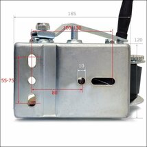 ベルト式 ハンドウインチ 1t 1000kg 手動ウインチ 荷積作業/9_画像8