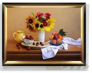 Art hand Auction Nuevo artículo popular★ pintura al óleo de flores pintura 60*40cm, cuadro, pintura al óleo, Naturaleza, Pintura de paisaje