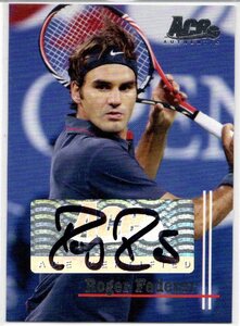 2011 Ace Authentic Roger Federer Autograph