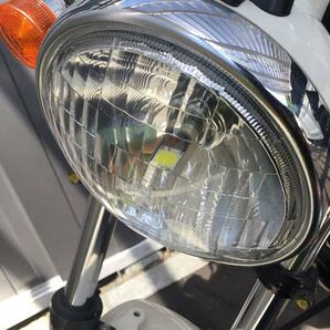 ホンダ バイト AF59 ヘッドライト PH7 LED Hi/Lo切替式 ダブル球 1個 ポン付 1997年～2001年 HONDA BITEの画像4