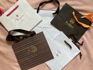  конфеты магазин shopa-⑥ разнообразные 5 позиций комплект Pierre * maru колли ni Dell Ray талон z Cafe Tokyo бумажный пакет магазин пакет 