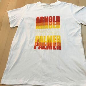 Arnold Palmer アーノルドパーマー tシャツ シャツ　レナウン　半袖　Lサイズ レディース　メンズに　綿100% a20