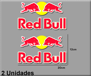 即納 レッドブル RED BULL レーシング 200mm x 120mm 2枚セット ステッカー 海外限定 《送料無料》