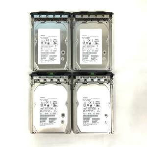 K5091462 HITACHI 600GB SAS 15K 3.5インチ HDD 4点【中古動作品】