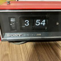 SONY クロックラジオ 、8FC-59パタパタ時計 、_画像2