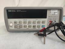 hp / HEWLETT PACKARD / Agilent / マイクロオームメータ / Nano-Volt Micro-Ohm Meter / 34420A _画像1