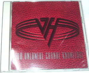 国内盤 VAN HALEN /for unlawful carnal knowledge~スレあり ヴァンヘイレン /F@U#C%K