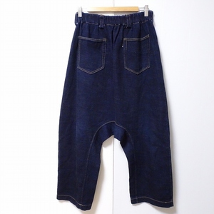 #anctamakiniime sphere tree new female pants 2 navy blue zengo Denim monkey L stitch lady's [830713]