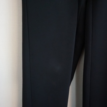 #anc ブラック&ホワイト Black&White パンツ M 黒 センタープレス ロゴ レディース [778496]_画像7
