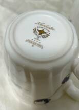 ほぼ新品　Noritakeノリタケ　アラジン　FROM NEW YORK ロイヤルエンブレム　ブルーソレンティーノ風　BONE CHINA FROM NEW YORK 4590_画像5