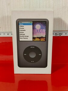 家電　iPod classic アップル Apple　iPod classic 160GB ブラック　箱付き　BLACK　オーディオ　デジタルオーディオ　音楽機器　mc297j