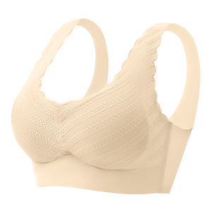 si-m less bra side height brassiere bla beige L