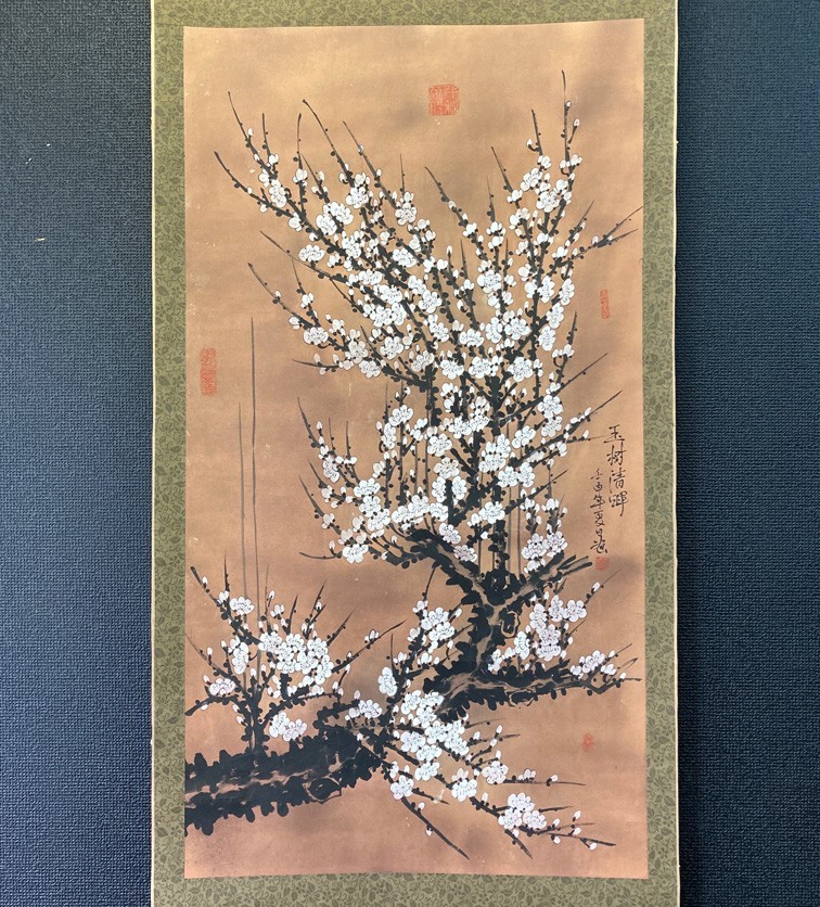 2023年最新】ヤフオク! -白梅図(掛軸)の中古品・新品・未使用品一覧