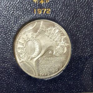 （1972年）ミュンヘン　オリンピック記念10マルク銀貨