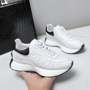 23-27cm selection possible wani leather crocodile leather man and woman use men's light weight sporty sneakers golf shoes walking shoes 