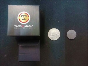 【G31】Magunetic Coins　マグネティックコイン　磁気コイン　TANGO MAGIC　ギミックコイン　マジック　マニュアル　レクチャー　