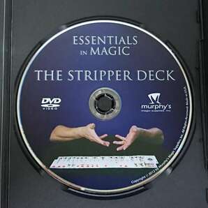 【D139】ESSENTIALS IN MAGIC THE STRIPPER DECK ストリッパーデック レア DVD マジック 手品の画像3