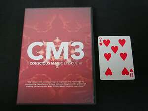 【D165】CM3　CONSCIOUS MAGIC 3　コンシャス・マジック　激レア　入手困難　カード　DVD　ギミック　マジック　手品
