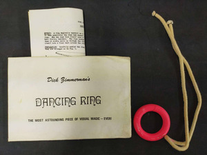 【G133】DANCING RING　ダンシングリング　Dick Zimmerman's　ギミック　マジック　手品