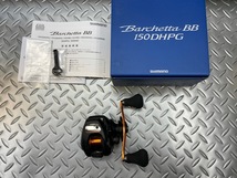 新品 正規品 シマノ(SHIMANO) 21 バルケッタ BB 【150DH-PG】 カウンター付ベイトリール 釣り具 右ハンドル_画像1