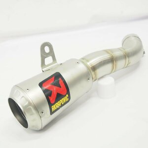 YZF-R25 15-18年 アクラポビッチ スリップオンマフラー RG10J ステンレス AKRAPOVIC