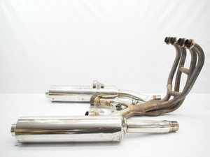 ZZ-R400N original muffler full exhaust exhaust pipe exhaust silencer ZZR400N 93-99 year steel M039/ K418 stamp 