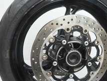 曲がり無!フロントホイール ハヤブサ1300 GX72B 2014年 GSX1300RA L4外し ホイール wheel 隼_画像5