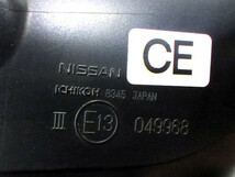 S598　ノート　E13　右ドアミラー　カメラ付　13P　049968　96301-6XJ4A_画像9