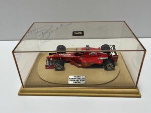 サイン付 限定品 ホットウィール 1/43 VCO54 BARRICHELLO Ferrari F399 ミニカー