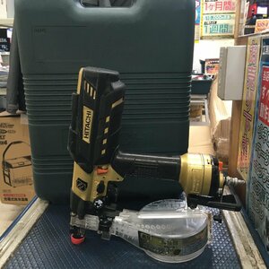 【中古品】★HiKOKI(旧日立工機) 41㎜高圧ねじ打機 スピード優先モデル シャンパンゴールド WF4H3(S) ITE3RGJMDUB2