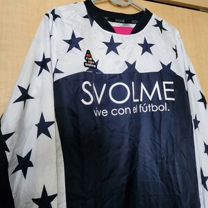 Suvolme Tafuta Pistop Crew Top L Navy x White x ☆ Pattern Используется красивые товары