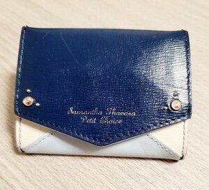 【Samantha Thavasa】サマンサ タバサ 三つ折財布 ミニ財布 立体コインケース 美品