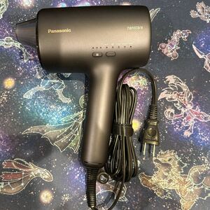 美品 Panasonic EH-NA0J-A ヘアードライヤー ナノケア(ディープネイビー) nanocare Beauty