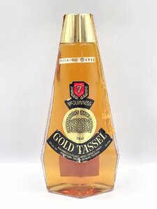 【未開栓】マックギネス McGUINNESS ゴールドタッセル GOLD TASSEL 7年 ウィスキー特級 カナディアン ウィスキー 710ml 40% (HS032）
