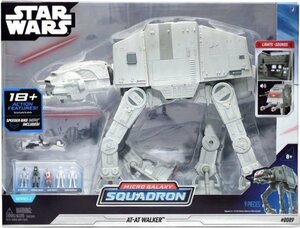  Star Wars micro Galaxy AT-AT War car figure STAR WARS MICRO GALAXY SQUADRON AT-AT WALKER micro machine 