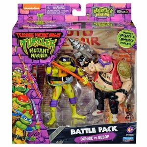 限定 プレイメイツ ミュータントタートルズ ミュータントパニック ドナテロ ビーバップ フィギュア Playmates TMNT タートルズ