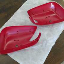 ★☆FIT GE6 純正 ドアミラー スカルキャップ 左右セット 未使用 ドアミラーカバー RS 赤 シャトル GP1 GG7 honda Door mirror cover red_画像4