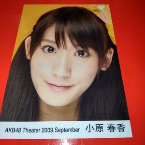 AKB48 小原春香 Theater 2009 September 9月 月別 生写真 ヨリ