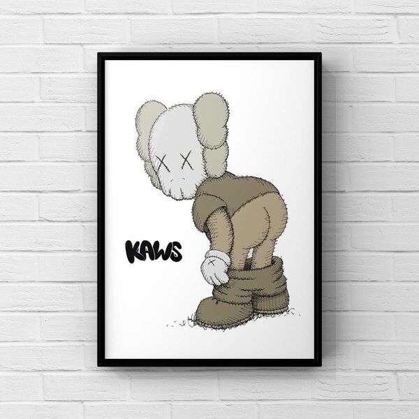 【KAWS】カウズ・ アートポスター　20