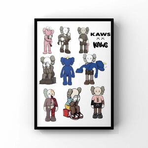 【KAWS】カウズ・ アートポスター　37